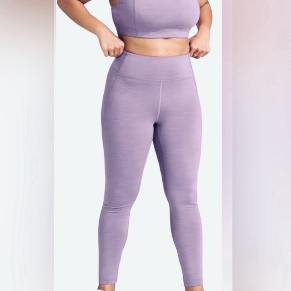 NWT ‼️ ALLBIRDS Natural Flow Legging in Purple Hush Retails for $98! - Picture 3 of 14